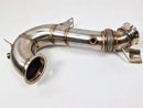 Mercedes GT43 GT53 Coupe AMG Catless Downpipe Foreignpipes