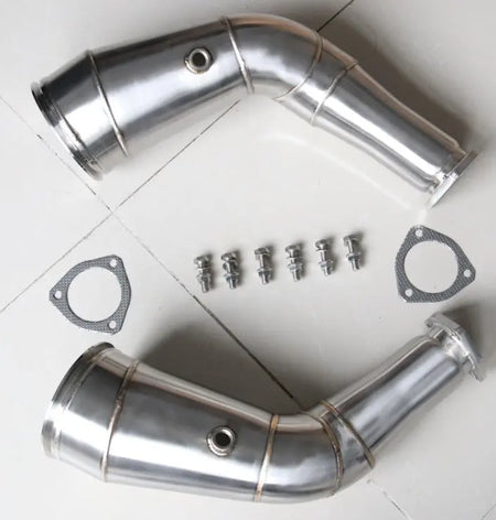 Audi C8 Rs7/Rs6 Catless Downpipes 2019+ 4.0T Foreignpipes