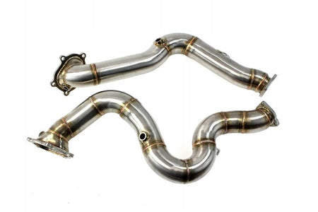 Audi S6/S7/RS7/S8 catless race down pipes freeshipping - Foreignpipes