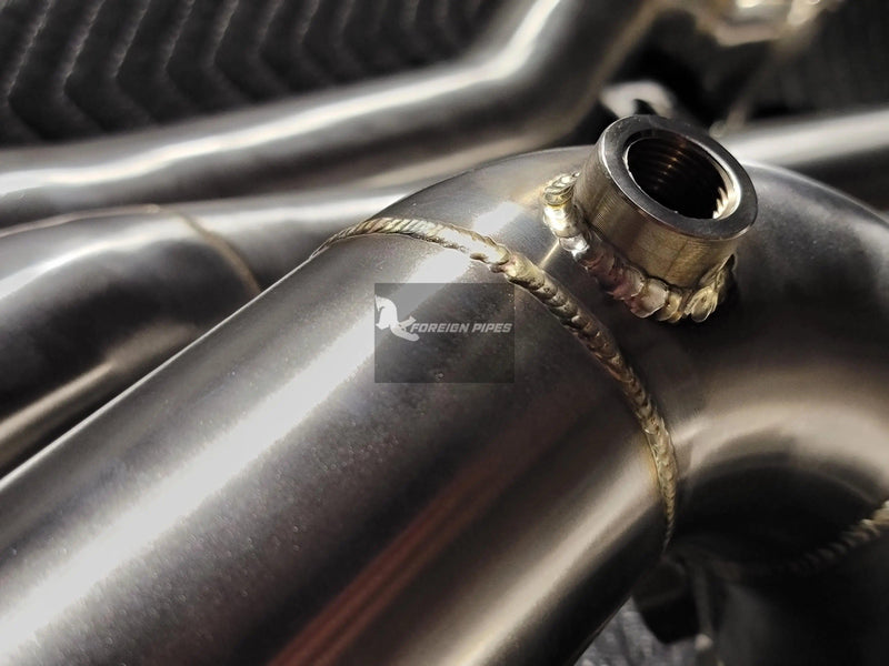 Audi 4.0t down pipe (non heat wrap) freeshipping - Foreignpipes