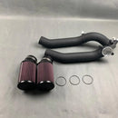 Audi rs7/s7/s6 2.75" turbo inlets for the 4.0t platform Foreignpipes