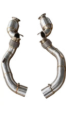 BMW F90 M5 Catted Downpipes Foreignpipes
